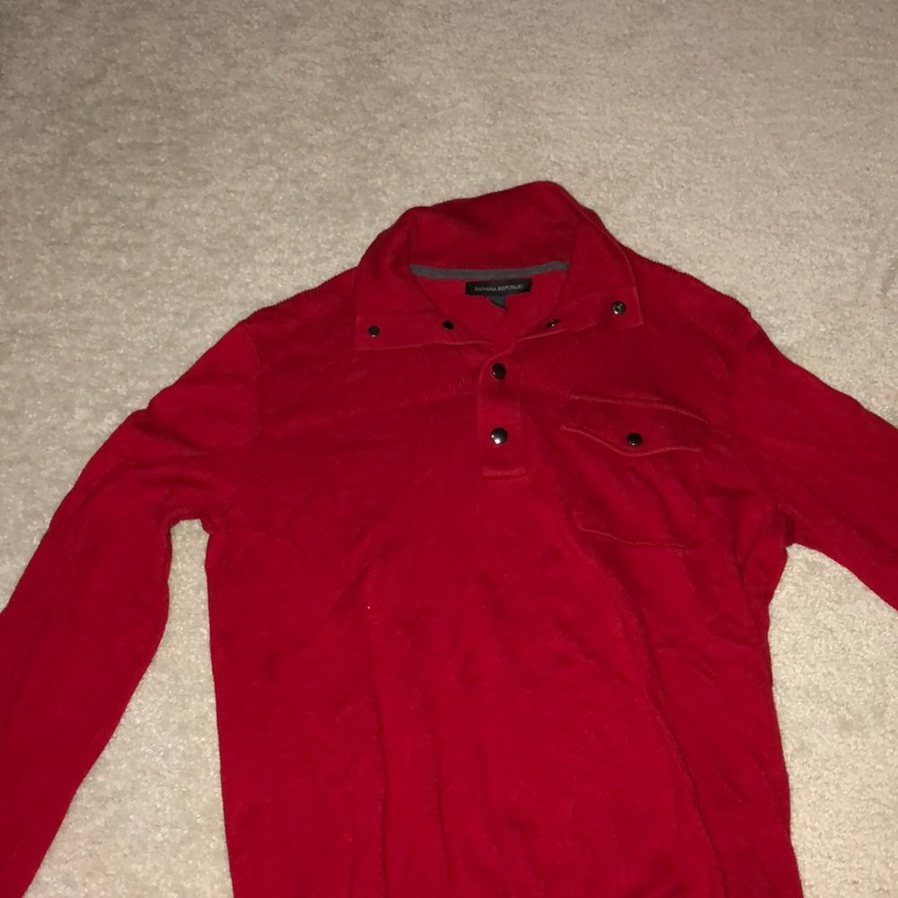 Red sweater